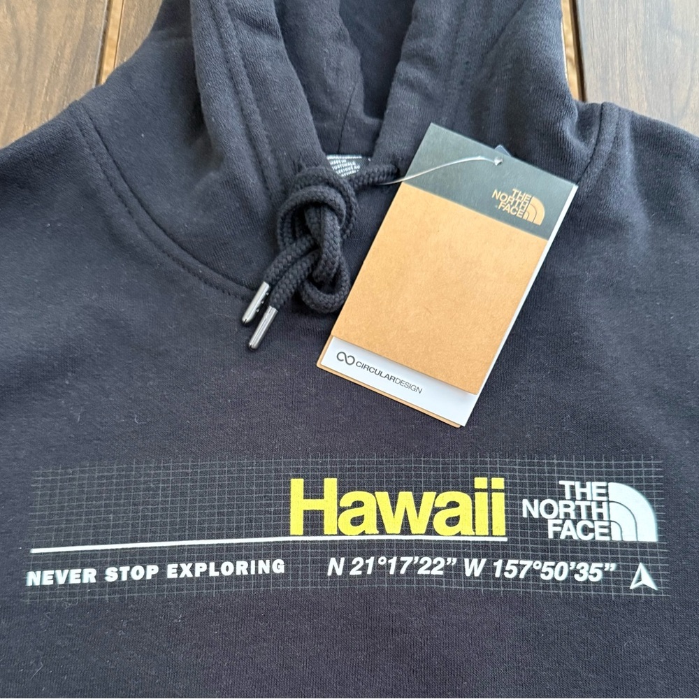The North Face Black Hawaii Hoodie, NWT